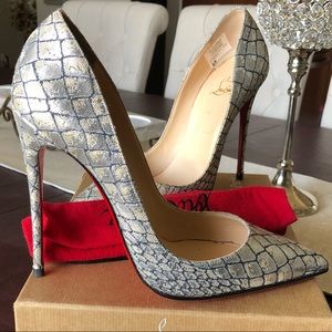 Christian Louboutin So Kate 120 Lurex Size 40